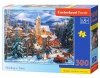 Puzzle Na sankach 300 Widok zimowy Castorland 030194